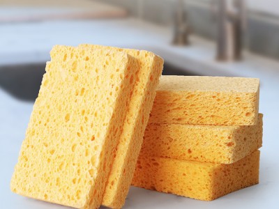 天然木漿棉清潔餐具好幫手！