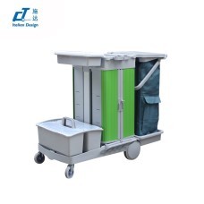 CT Flat Mopping Cabinet Trolley - Cleanic Cleaning Equipment