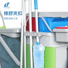 CT施達 趟門儲物箱清潔清潔服務車/平拖 帶制動裝置 - Cleanic Cleaning Equipment