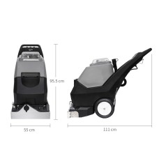 Dr.Dirt 3 in 1 Carpet Cleaning Machine - Cleanic Cleaning Equipment