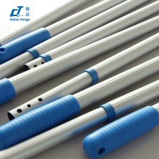 Italy CT TLH 214B Twist Lock Pole ( 2 x 0.7 m ),blue - Cleanic Cleaning Equipment