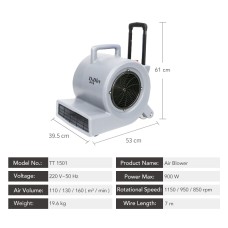 Dr.Dirt Lightweight Low-noise Air Blower - Cleanic Cleaning Equipment
