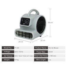 Dr.Dirt Mini Low-noise Air Blower - Cleanic Cleaning Equipment
