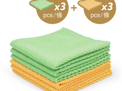 超細纖維材質有效吸附污漬灰塵，不易沾油掉毛。