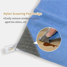 Dr.Dirt Microfiber Cloth with Scouring Pad - Cleanic Cleaning Equipment