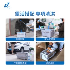CT施達 靈巧型帶蓋玻璃清潔桶 玻璃桶 13L