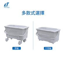CT施達 靈巧型帶蓋玻璃清潔桶 玻璃桶 13L
