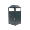 不銹鋼戶外方形垃圾桶