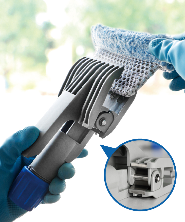 CT Spring Clamp for Mop &amp; Towel - Cleanic Cleaning Equipment