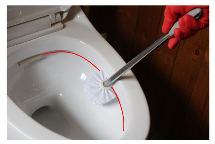 CT Toilet Brush - Cleanic Cleaning Equipment