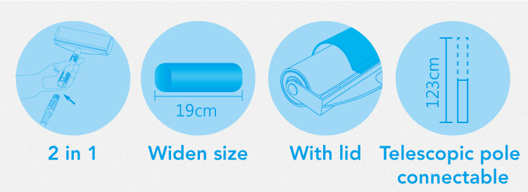 CT Lint roller - Cleanic Cleaning Equipment