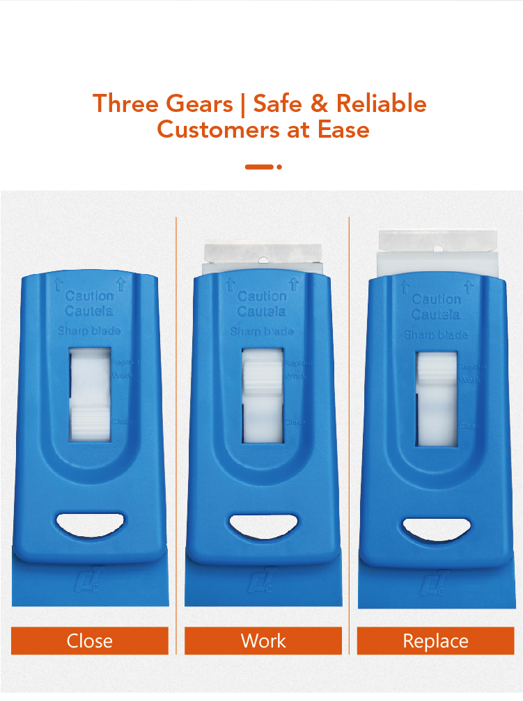 CT Window Scraper - Cleanic Cleaning Equipment