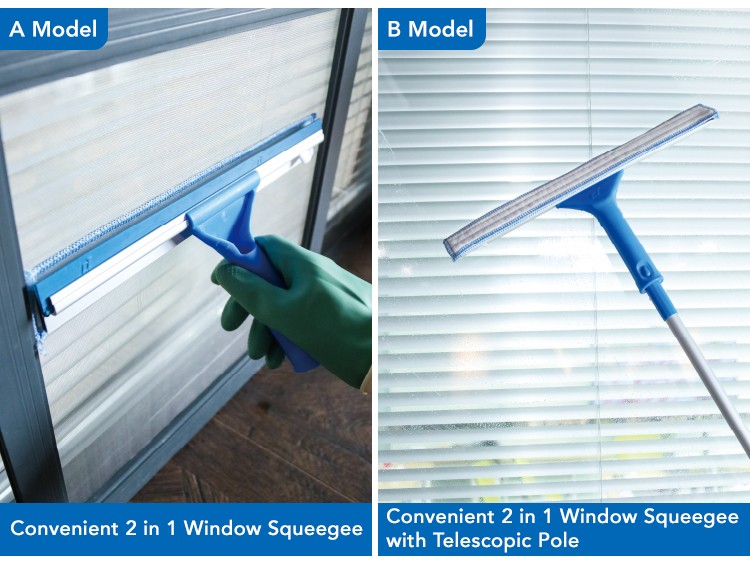 1661156130407262.jpg CT 2 In 1 Combo Window Squeegee - Cleanic Cleaning Equipment