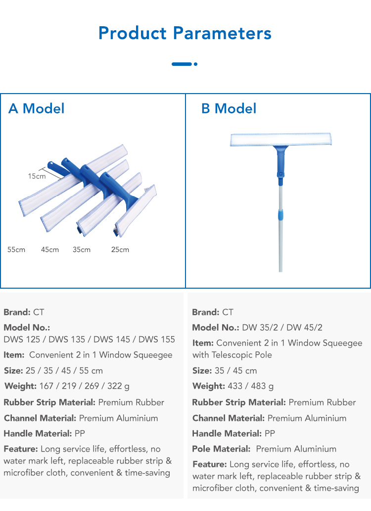 1661156131527933.jpg CT 2 In 1 Combo Window Squeegee - Cleanic Cleaning Equipment