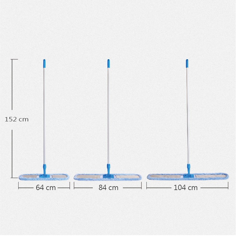 1662012938689876.jpg CT Microfiber Dust Mop Complete, US Style, Screw Thread Connector - Cleanic Cleaning Equipment