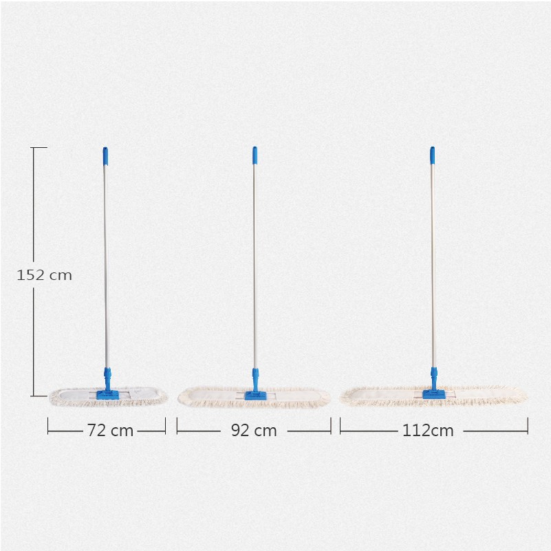 1662013171149902.jpg CT Acrylic Dust Mop Complete, US Style, Screw Thread Connector - Cleanic Cleaning Equipment