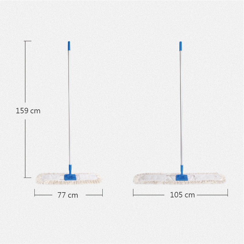 1662013171754469.jpg CT Acrylic Dust Mop Complete, US Style, Screw Thread Connector - Cleanic Cleaning Equipment