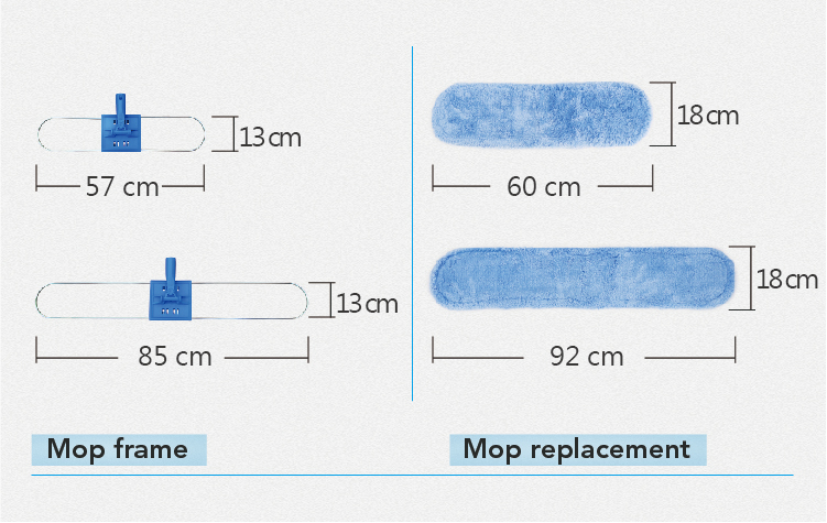 1662013351538652.jpg CT Microfiber Dust Mop Complete, US Style, Quick Lock Connector - Cleanic Cleaning Equipment