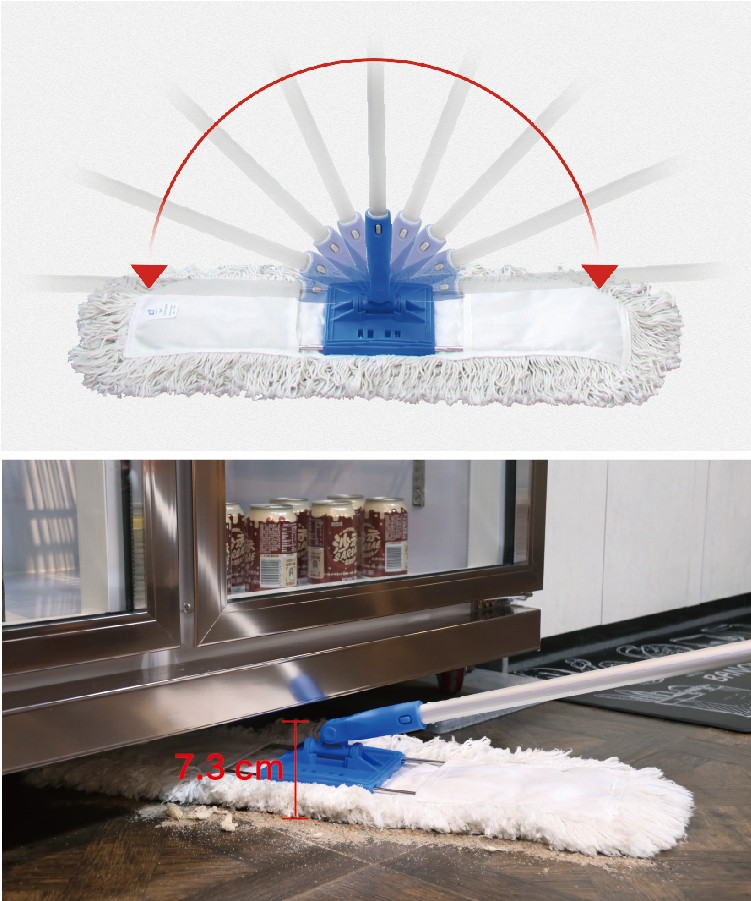 1662013609205145.jpg CT Acrylic Dust Mop, US Style, Quick Lock Connector - Cleanic Cleaning Equipment