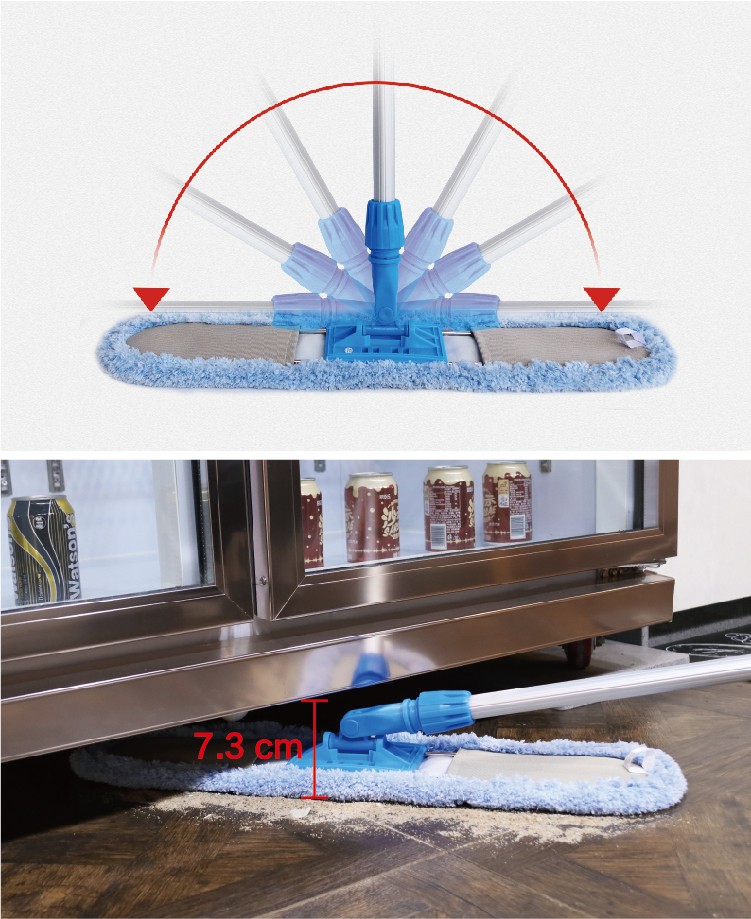 1662013853659063.jpg CT Microfiber Dust Mop, EU Style, Screw Thread Connector - Cleanic Cleaning Equipment