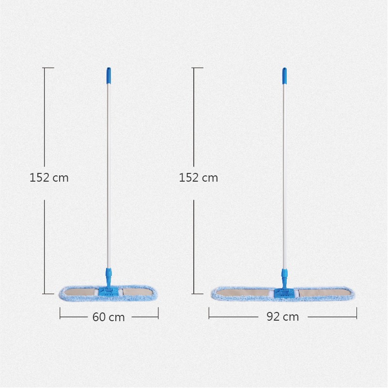 1662014226371734.jpg CT Microfiber Dust Mop, EU Style, Quick Lock Connector - Cleanic Cleaning Equipment