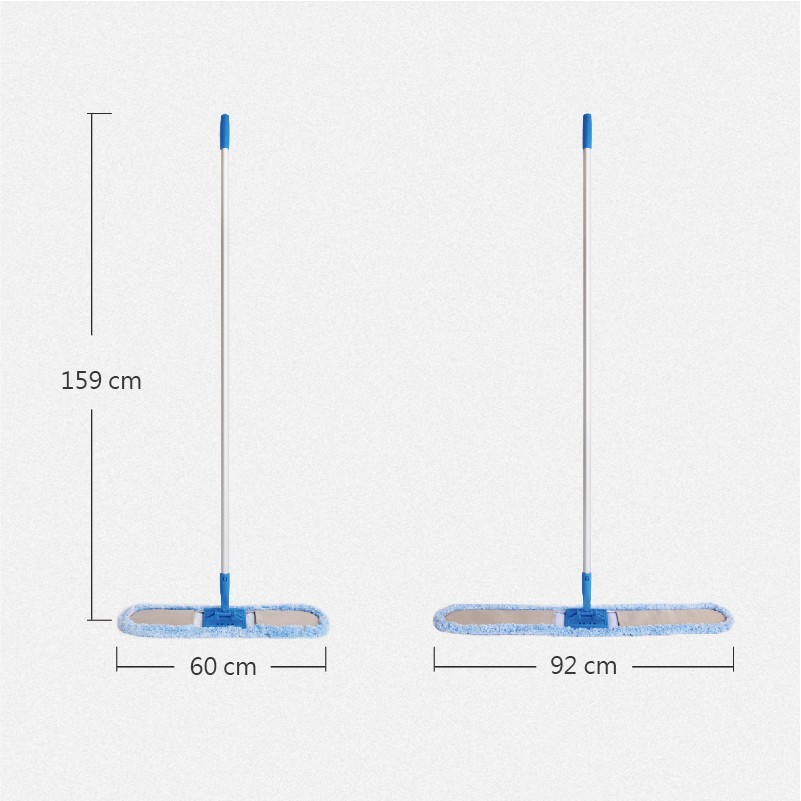 1662014226985813.jpg CT Microfiber Dust Mop, EU Style, Quick Lock Connector - Cleanic Cleaning Equipment