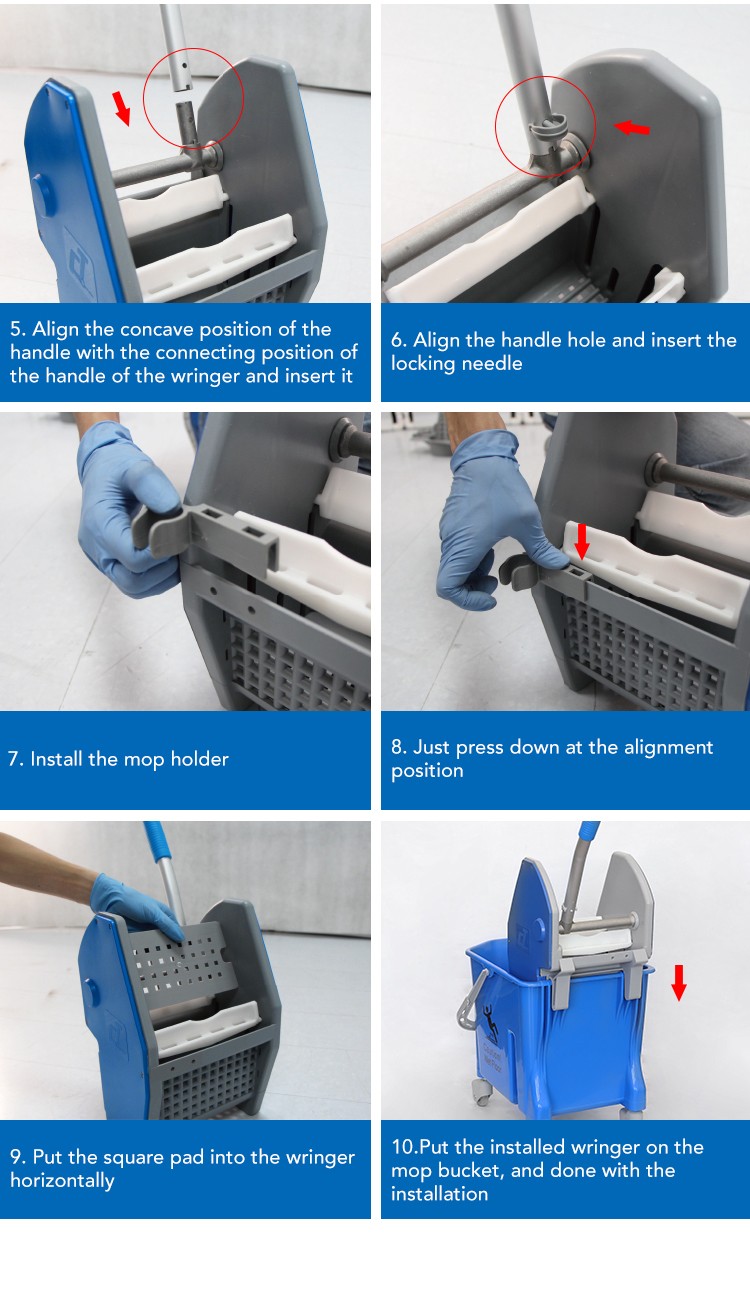 1669623139966419.jpg CT Single Bucket with Wringer - Cleanic Cleaning Equipment