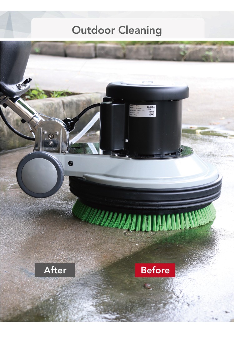 42172552.jpg Dr.Dirt Single Disc Floor Scrubber - Cleanic Cleaning Equipment