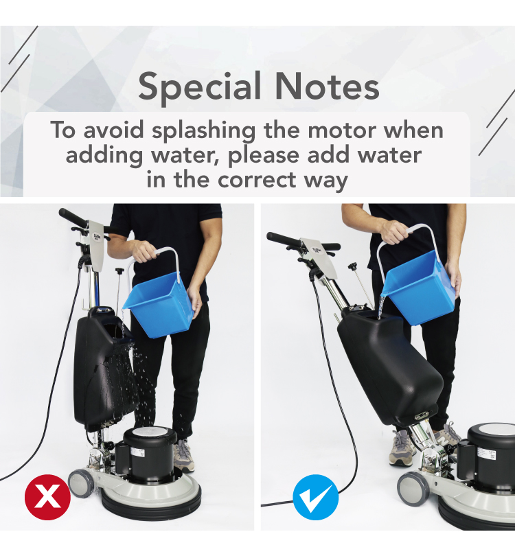 69994423.jpg Dr.Dirt Single Disc Floor Scrubber - Cleanic Cleaning Equipment