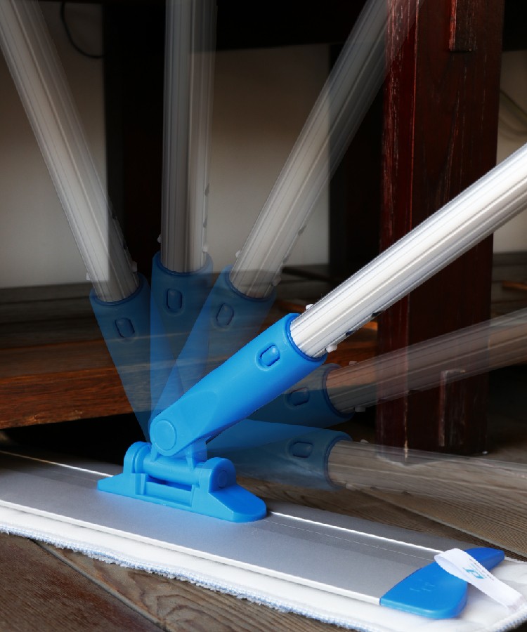 32075416.jpg CT Aluminium Flat Mop Velcro Frame With Quick Connect Holder - Cleanic Cleaning Equipment