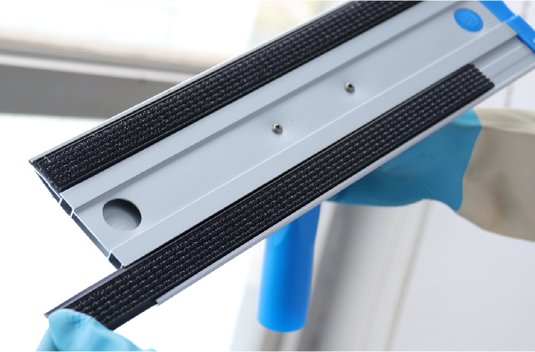 89672333.jpg CT Aluminium Flat Mop Velcro Frame With Quick Connect Holder - Cleanic Cleaning Equipment