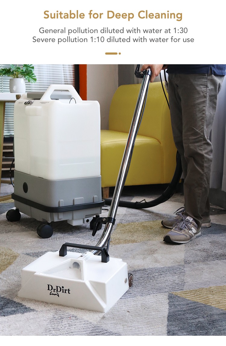Dr.Dirt Anti-Mite LOW Foam Fabric and Carpet Cleaner - Cleanic Cleaning Equipment