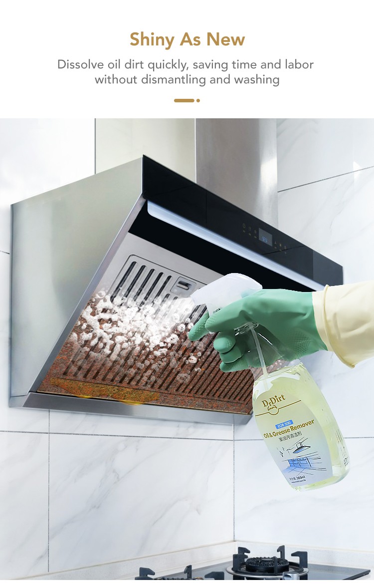 Dr.Dirt Oil &amp;amp; Grease Remover - Cleanic Cleaning Equipment