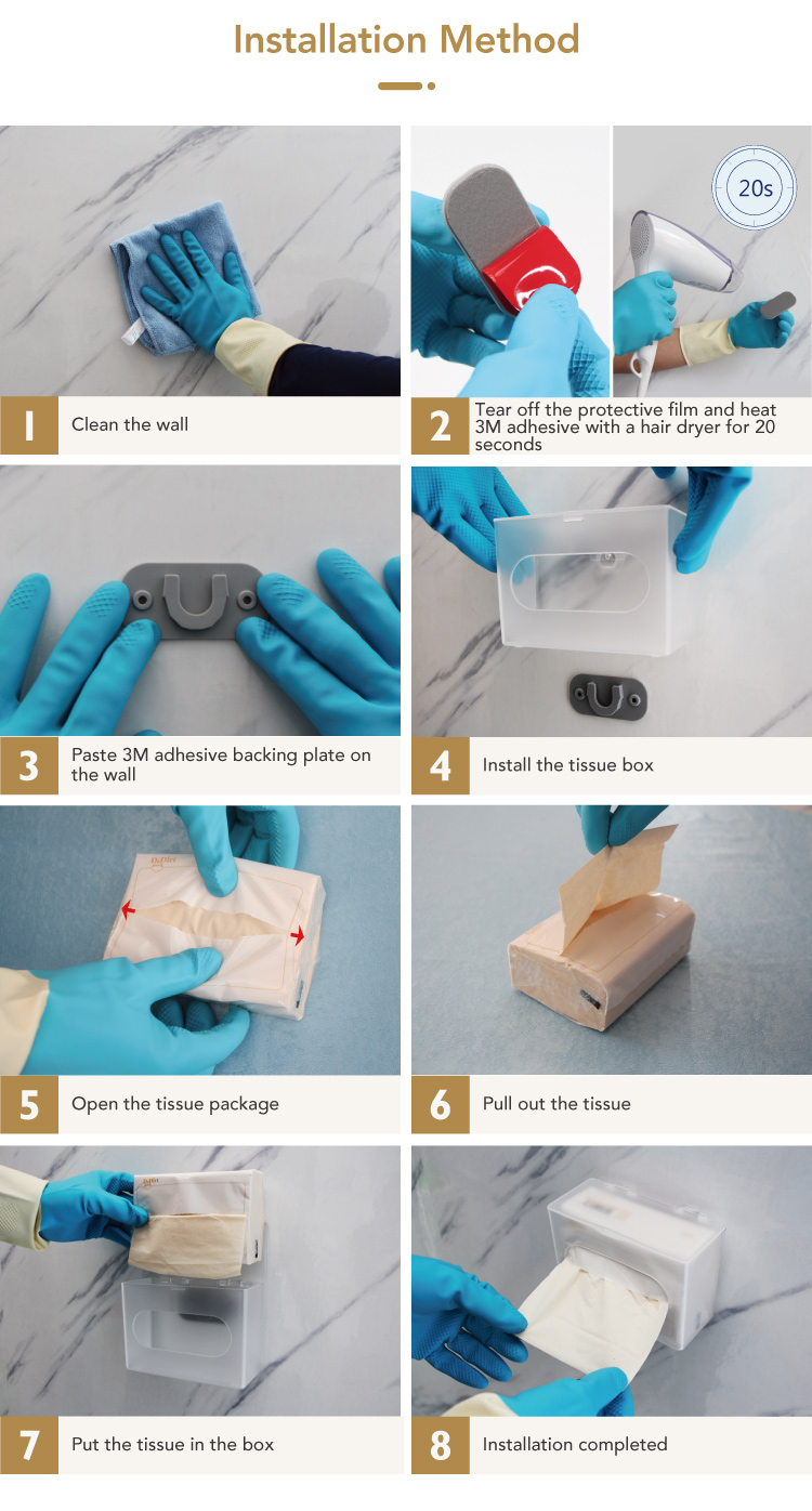 42427613.jpg Dr.Dirt Bamboo Pulp Facial Tissue With Tissue Box - Cleanic Cleaning Equipment