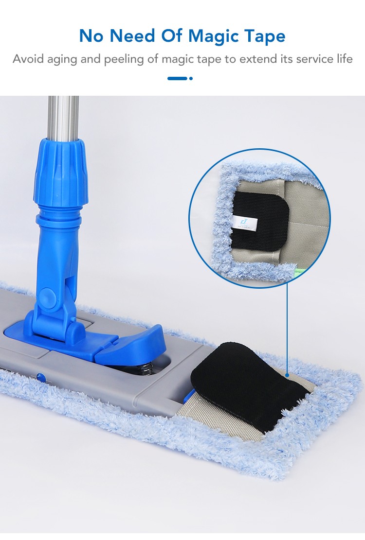 15658901.jpg CT Pocket Flat Mop Complete - Cleanic Cleaning Equipment