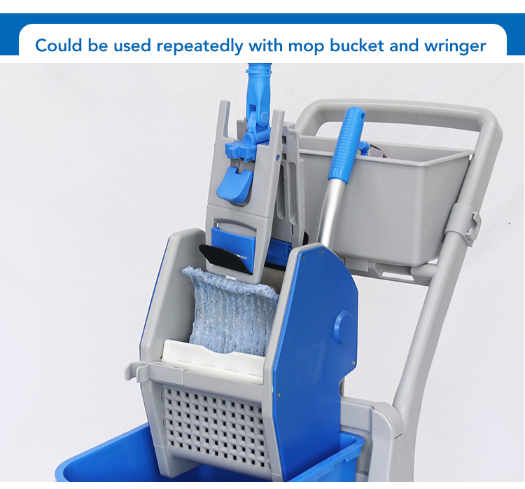 55933200.jpg CT Pocket Flat Mop Complete - Cleanic Cleaning Equipment
