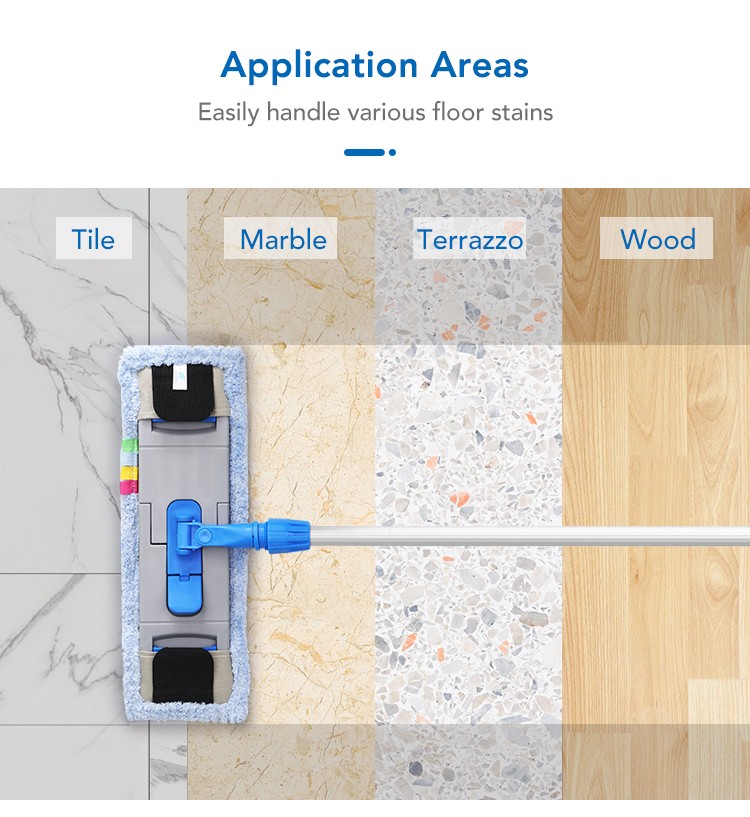89187632.jpg CT Pocket Flat Mop Complete - Cleanic Cleaning Equipment