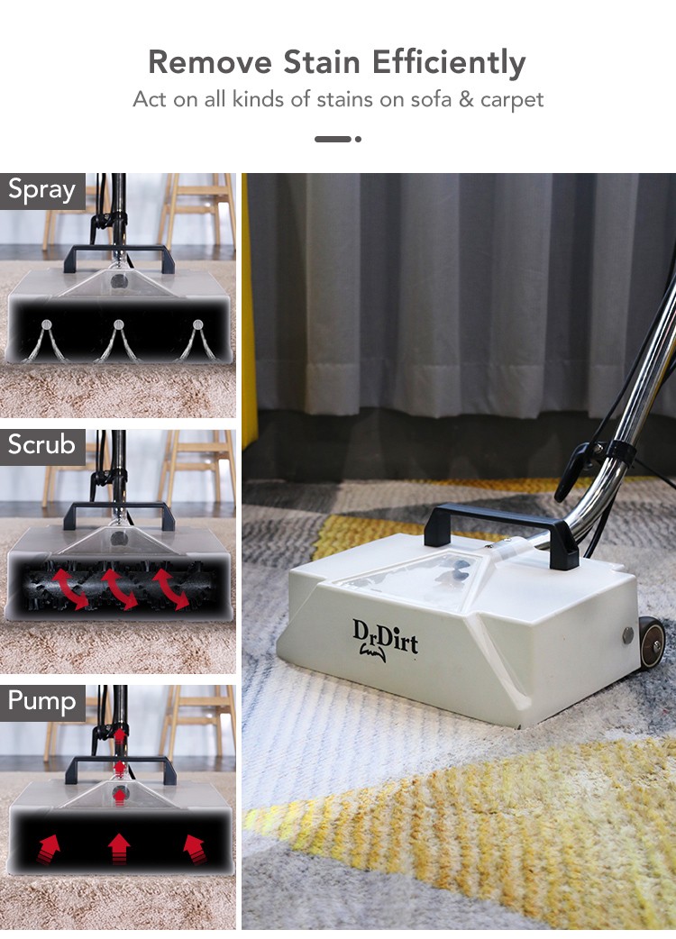 41328218.jpg Dr.Dirt Carpet Extractor - Cleanic Cleaning Equipment