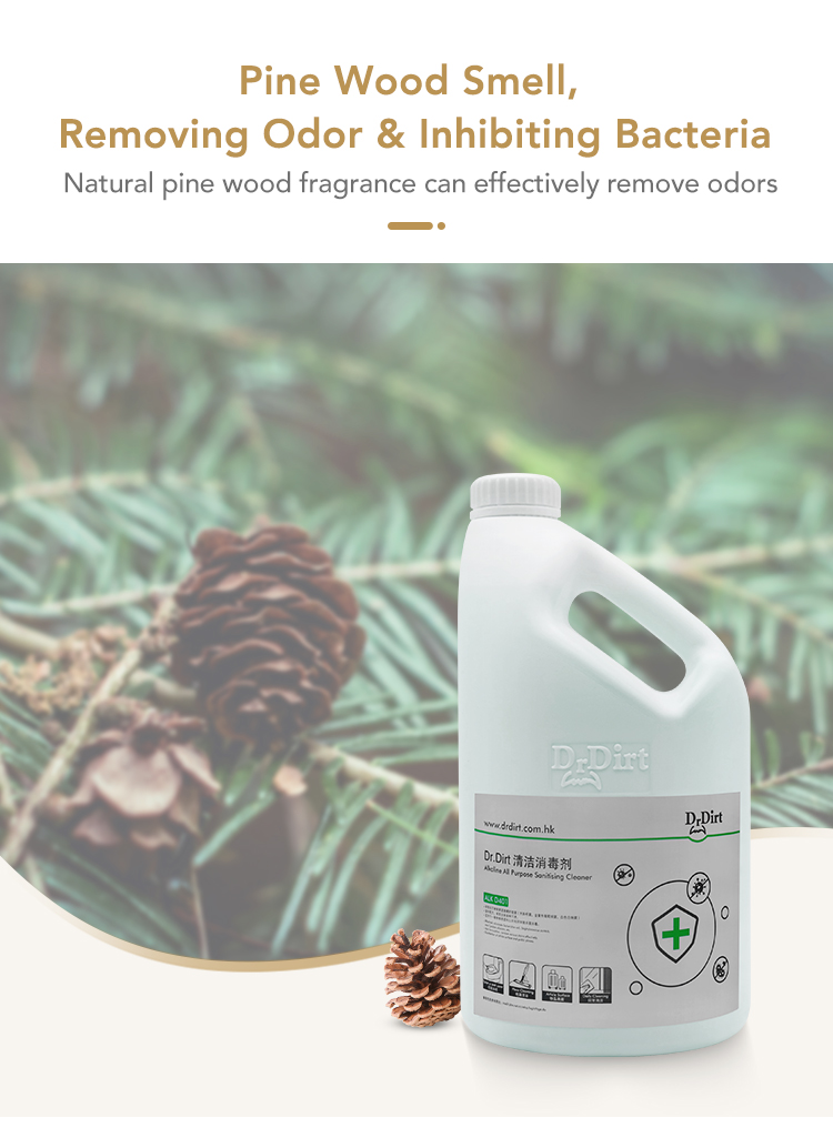 33766696.jpg Dr.Dirt All Purpose Sterilizing Cleaner - Cleanic Cleaning Equipment