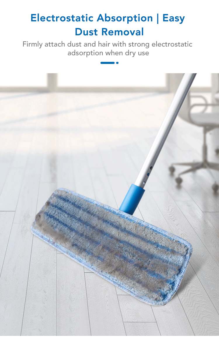 86735148.png CT Economical Microfiber Flat Mop Pad - Cleanic Cleaning Equipment