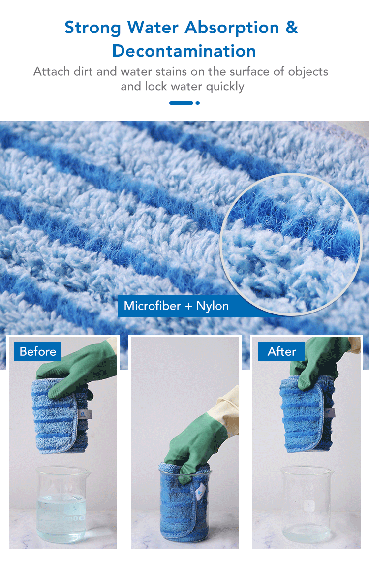 87024366.png CT Economical Microfiber Flat Mop Pad - Cleanic Cleaning Equipment