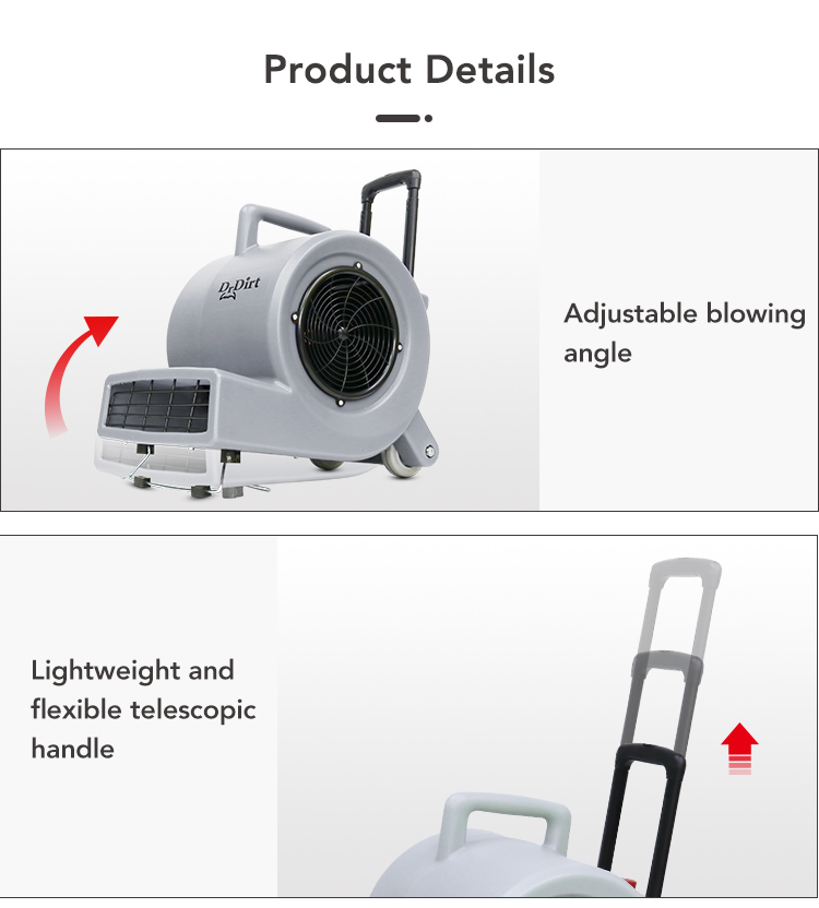 32577689.jpg Dr.Dirt Lightweight Low-noise Air Blower - Cleanic Cleaning Equipment