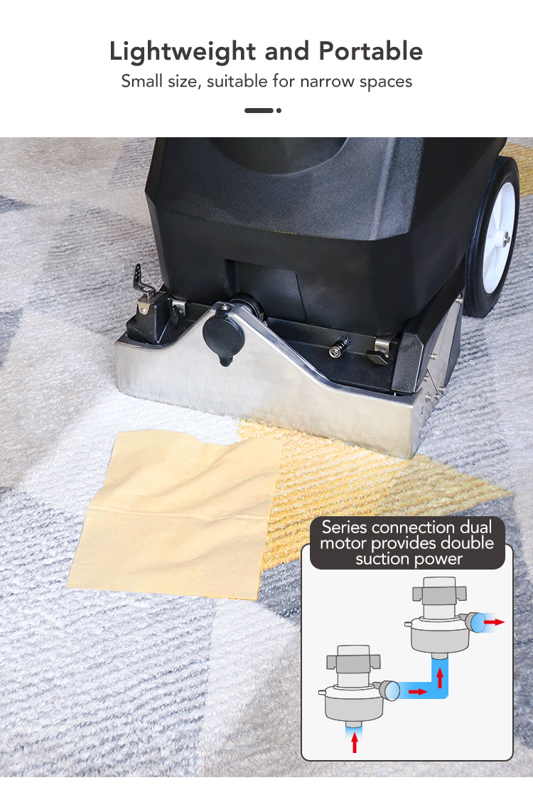 40436711.jpg Dr.Dirt 3 in 1 Carpet Cleaning Machine - Cleanic Cleaning Equipment