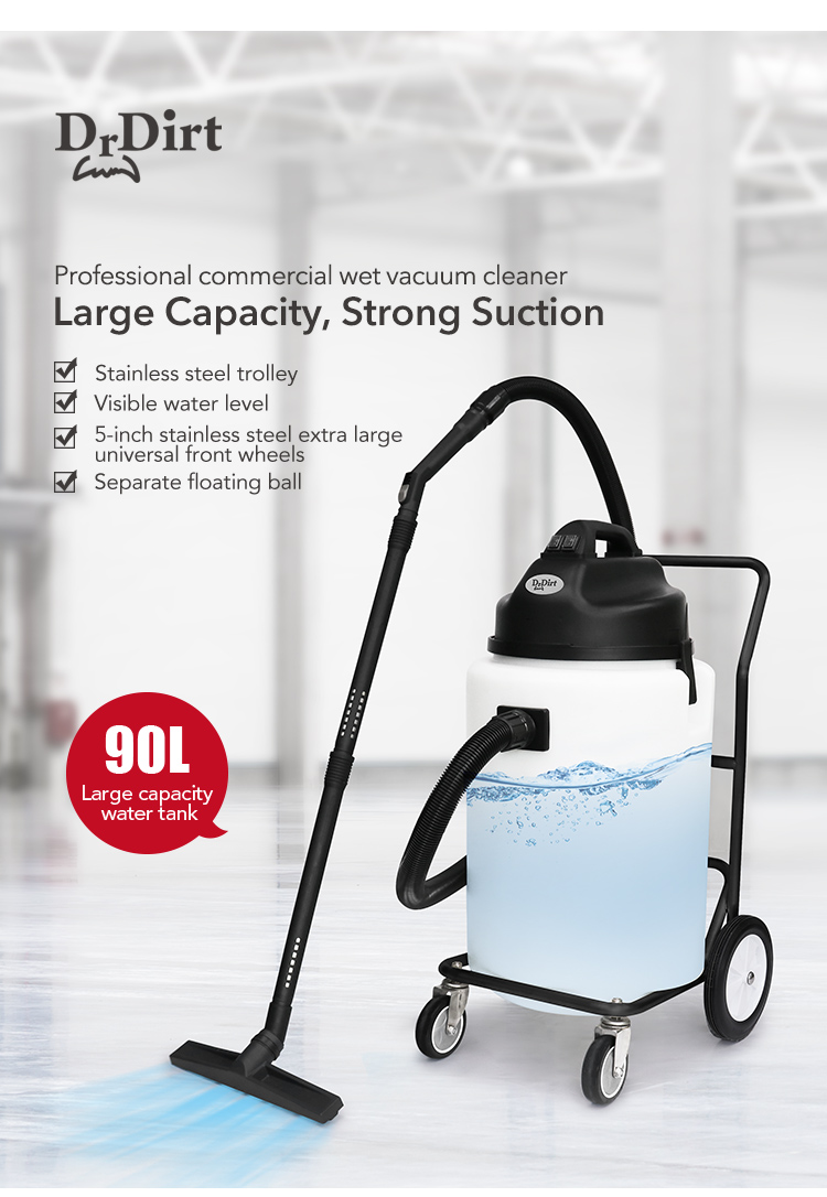 88217192.jpg Dr.Dirt Industrial Wet Vacuum Cleaner - Cleanic Cleaning Equipment