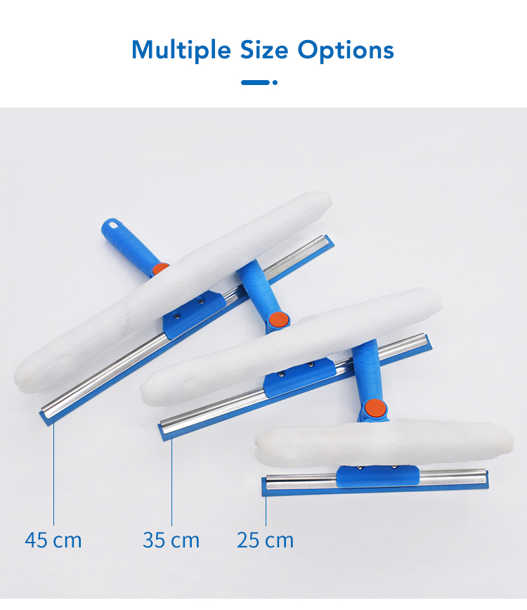 38095059.jpg CT 2 In 1 Plastic Swivel Combo Window Squeegee - Cleanic Cleaning Equipment
