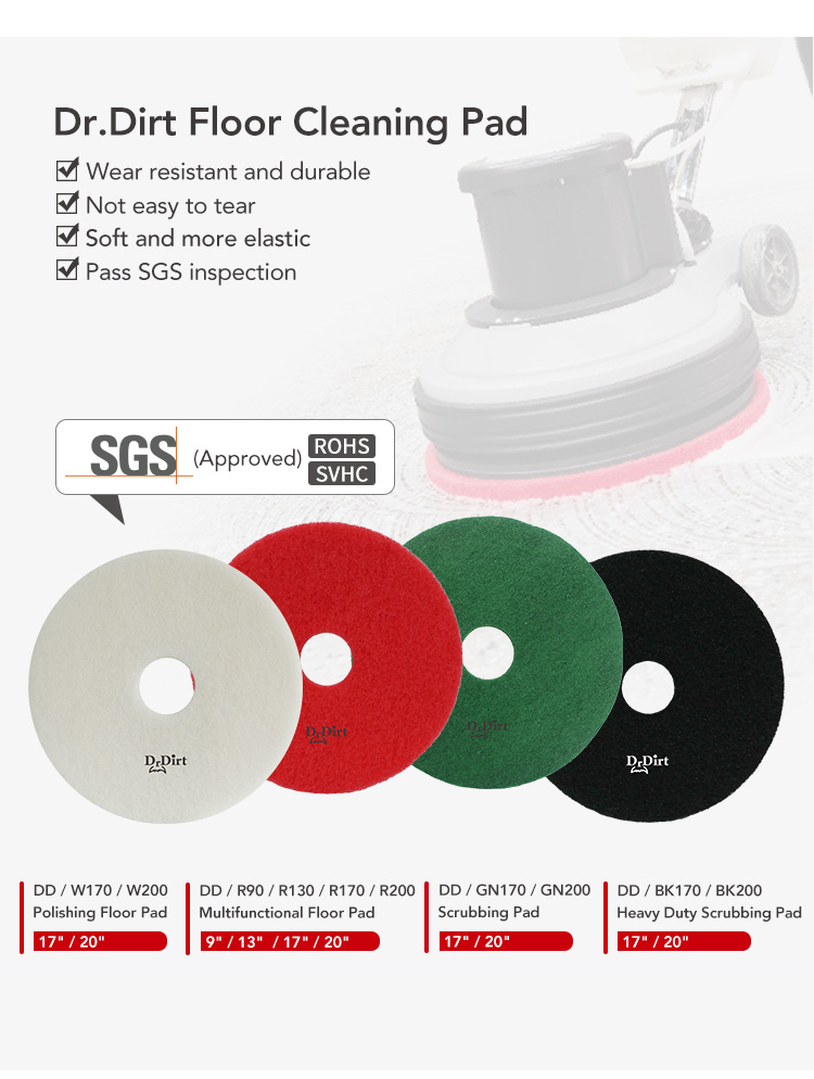 99579785.jpg Dr.Dirt Multifunctional Floor Pad - Cleanic Cleaning Equipment