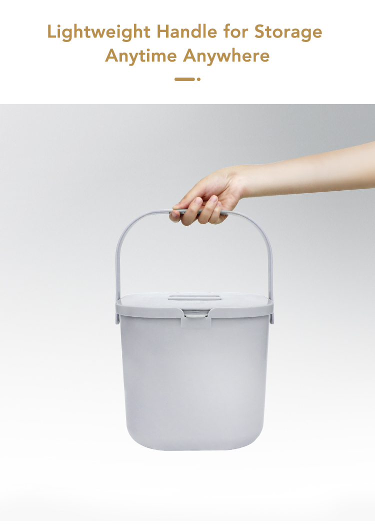 36918518.jpg Dr.Dirt Kitchen Food Waste Bucket - Cleanic Cleaning Equipment