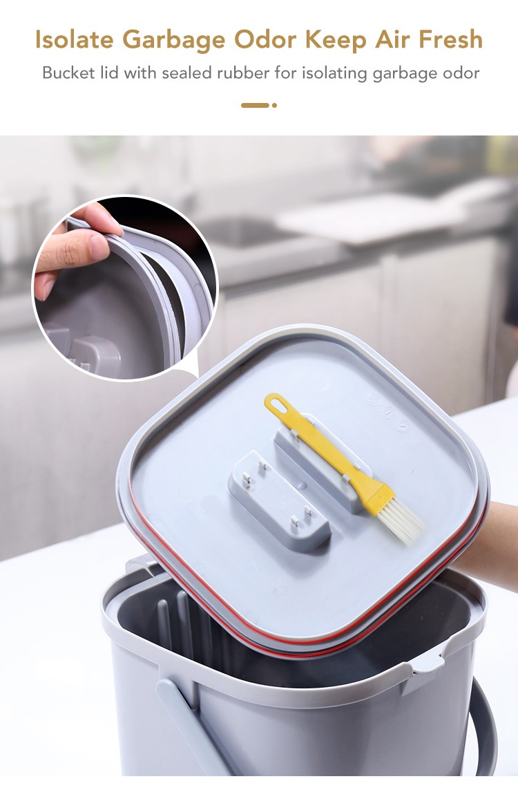 38206588.jpg Dr.Dirt Kitchen Food Waste Bucket - Cleanic Cleaning Equipment