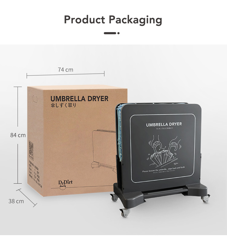 14814448.jpg Dr.Dirt Umbrella Dryer - Cleanic Cleaning Equipment