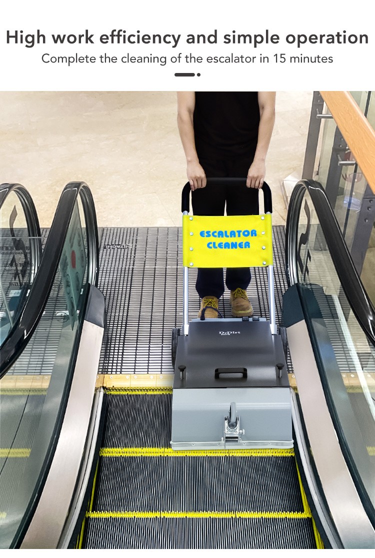48987100.jpg Dr.Dirt Escalator Cleaning Machine - Cleanic Cleaning Equipment